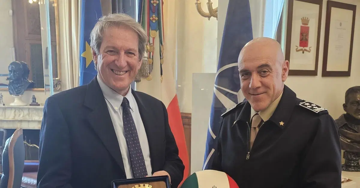 Il Presidente FMI incontra  il Capo di Stato Maggiore dell'Esercito Italiano
