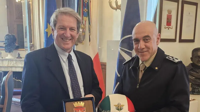 Il Presidente FMI incontra  il Capo di Stato Maggiore dell'Esercito Italiano