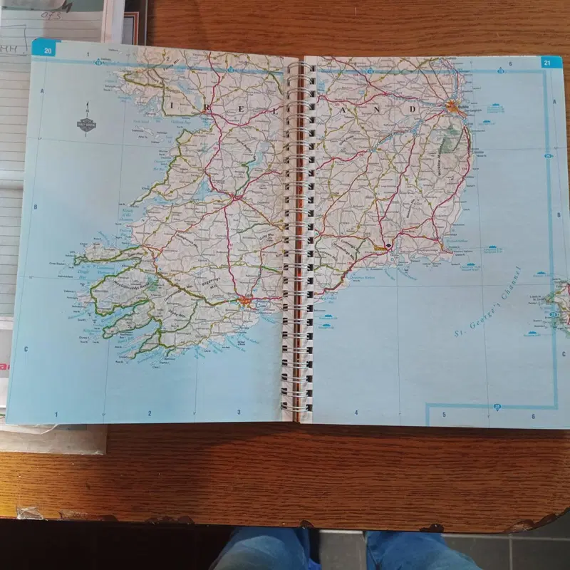 Guida da viaggio co cartine stradali Harley Dav Harley-Davidson (2)