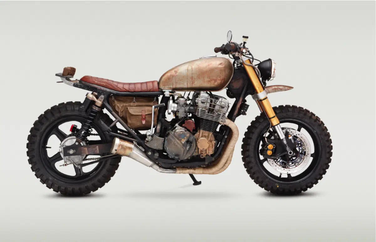 Classified Moto Honda Nighthawk “The Walking Dead” (3)