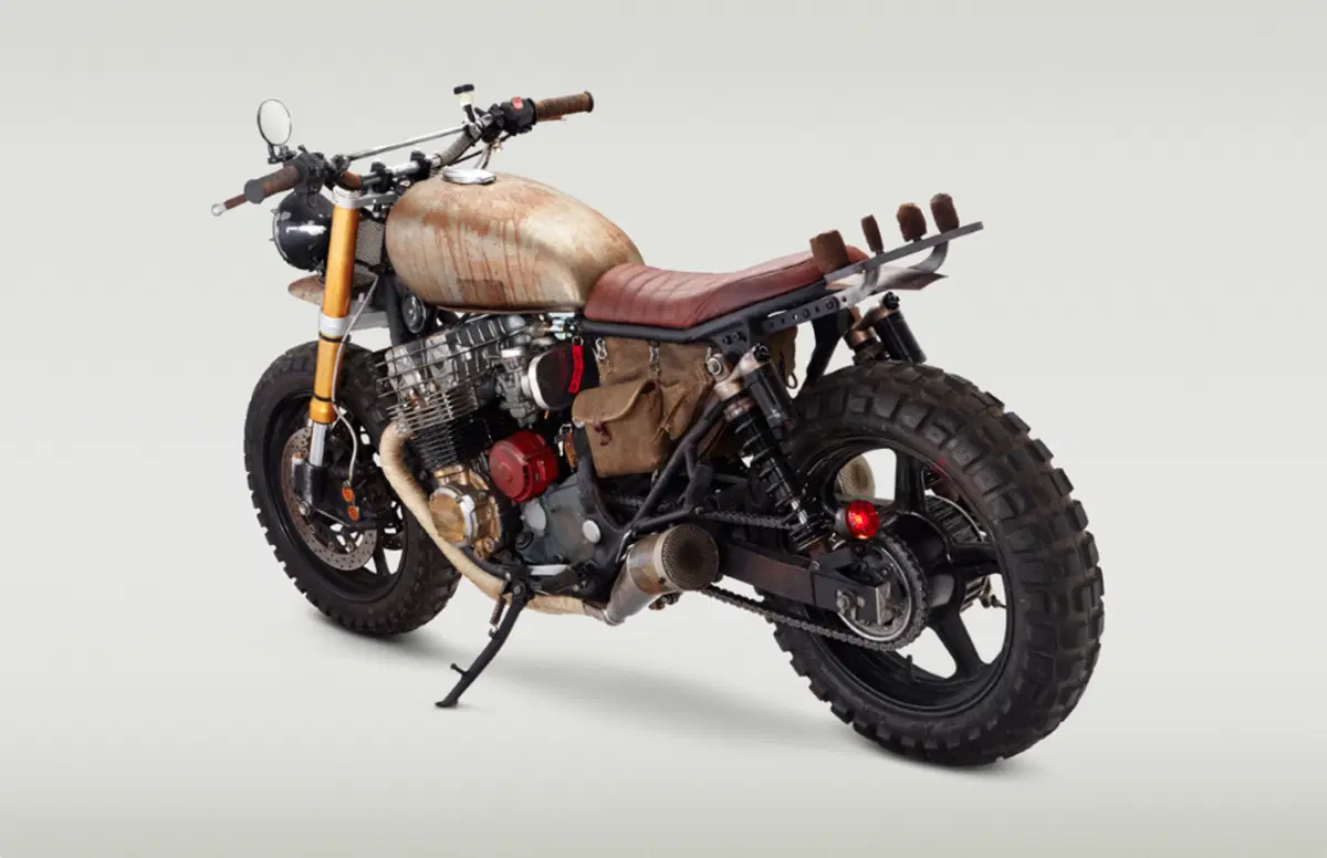 Classified Moto Honda Nighthawk “The Walking Dead” (2)