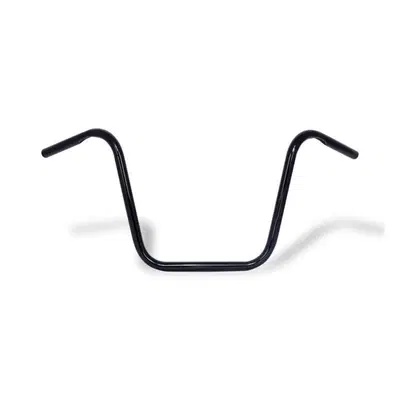 Manubrio Ape Hanger 1", alto 14", nero con fossett 