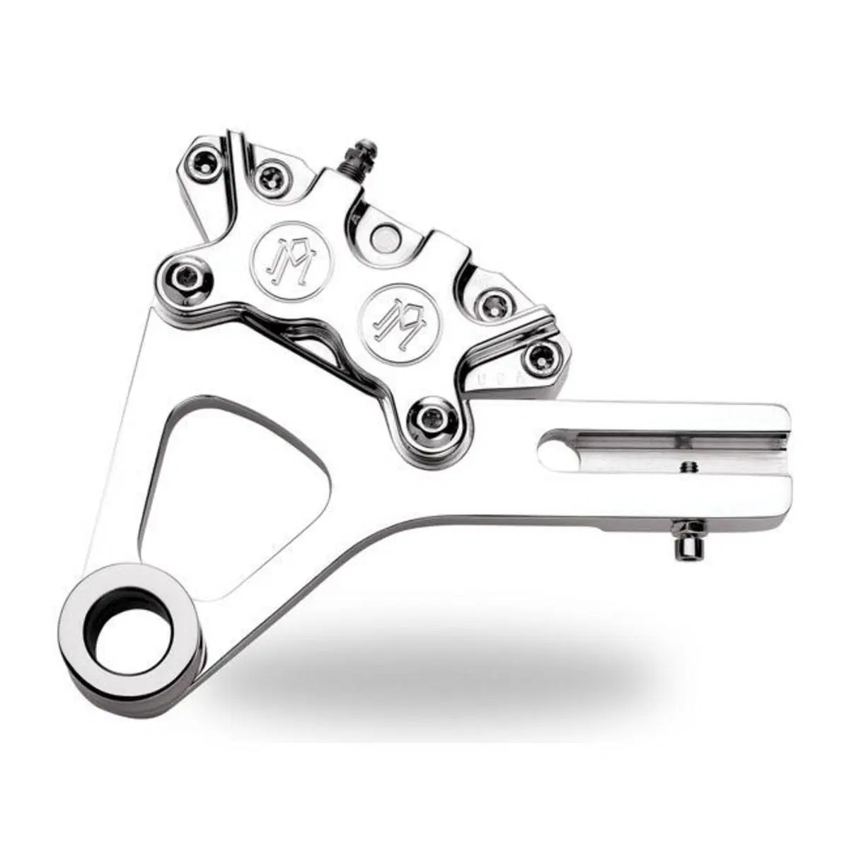 Pinza freno PM 4 pistoni post. completa di support Performance Machine