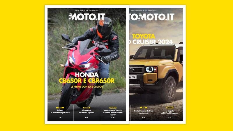 Scarica il Magazine n&deg;594 e leggi il meglio di Moto.it