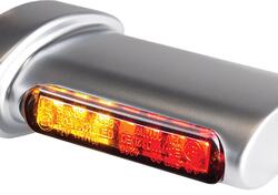 frecce led multifunzione HeinzBikes Winglet satina 