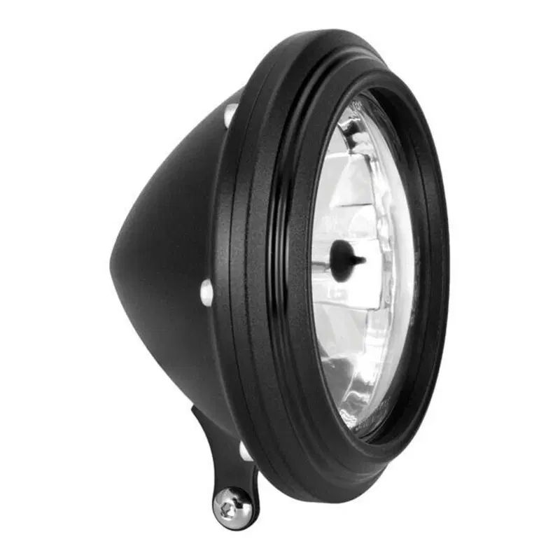 Faro anteriore 5 3/4''Merc omologato nero Performance Machine
