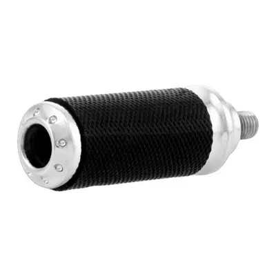 Pedalino cambio RSD Tracker gomma nera, cromato RS 