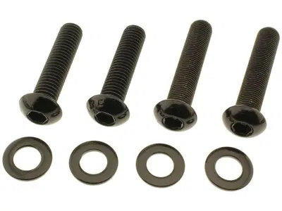Kit viti ammortizzatori nere lucide per Sportster 
