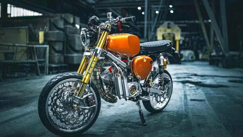 Un Simson S 51 come non l'avete mai visto: monta &Ouml;hlins, Brembo e ha 32 CV [GALLERY]