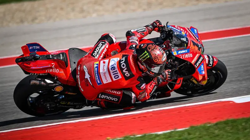 MotoGP 2024. GP delle Americhe. Pecco Bagnaia, quarto: "Il miglior venerd&igrave; da molto tempo"