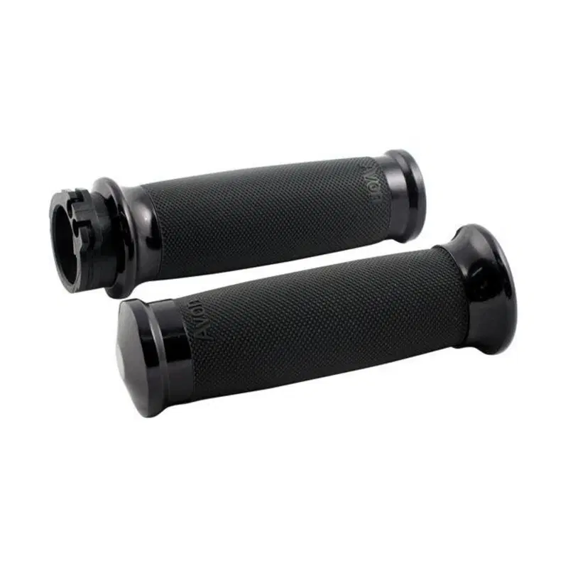 Manopole Avon Contour lisce nere per acceleratore