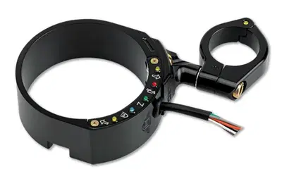 Supporto contakm HD con spie NERO Per Sportster da Joker Machine