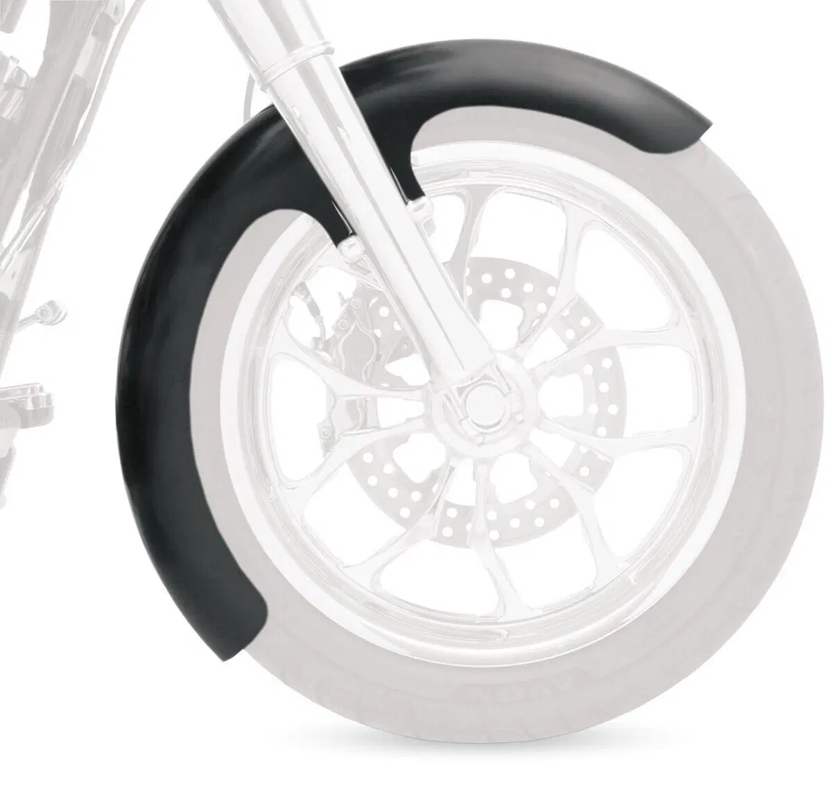 Parafango anteriore Klock Hugger Wrap Largo mm 150 Klock Werks