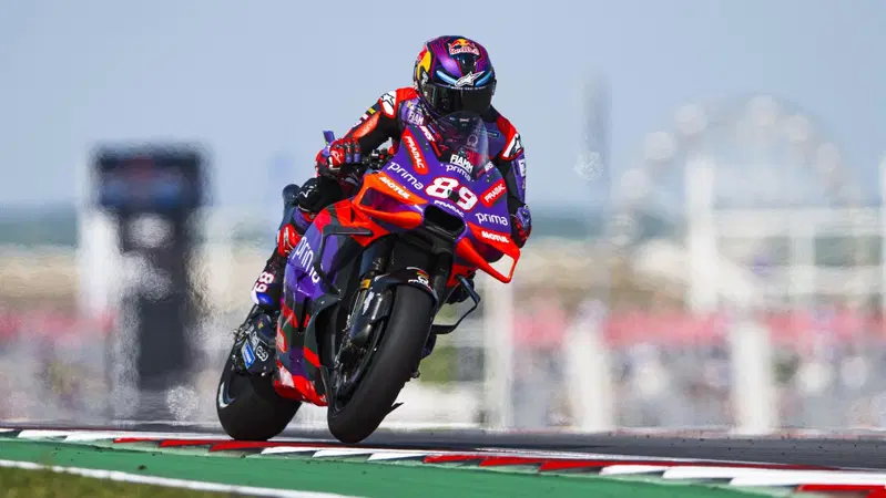 MotoGP 2024. GP delle Americhe. Jorge Martin, terzo nella Sprint: "Dal secondo giro &egrave; tornato il chattering"
