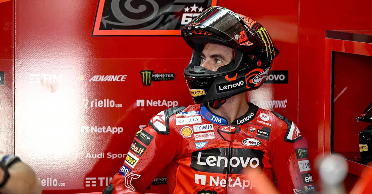 MotoGP 2024. GP delle Americhe. Pecco Bagnaia, ottavo: "Feeling pessimo, ma domani anche solo cambiando gomma andr&agrave; meglio"