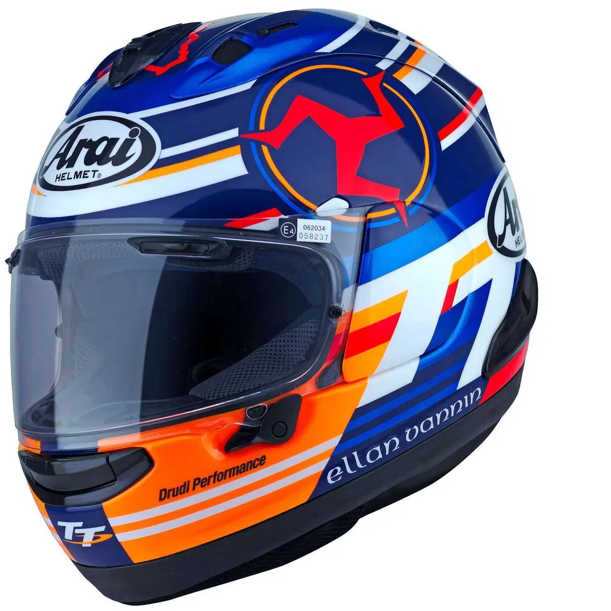 Il casco del Tourist Trophy: ARAI RX-7V EVO Isle of Man TT Limited Edition