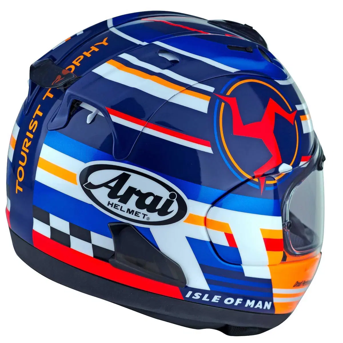 Il casco del Tourist Trophy: ARAI RX-7V EVO Isle of Man TT Limited Edition (7)