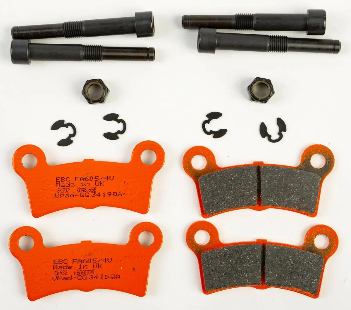 Pastiglie posteriori semi sinterizzate per Trike d EBC Brakes