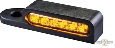 Frecce anteriori LED Omologate nere Heinz Bikes so 