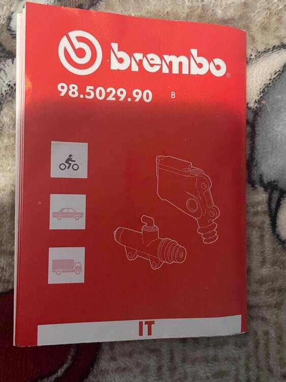 Pompa Freno Posteriore Brembo Racing - Nuova