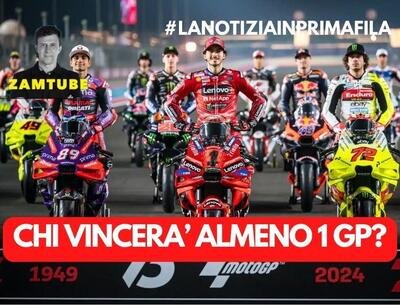 MotoGP 2024 #lanotiziainprimafila Quanti piloti vinceranno almeno 1 GP nel 2024? [VIDEO]