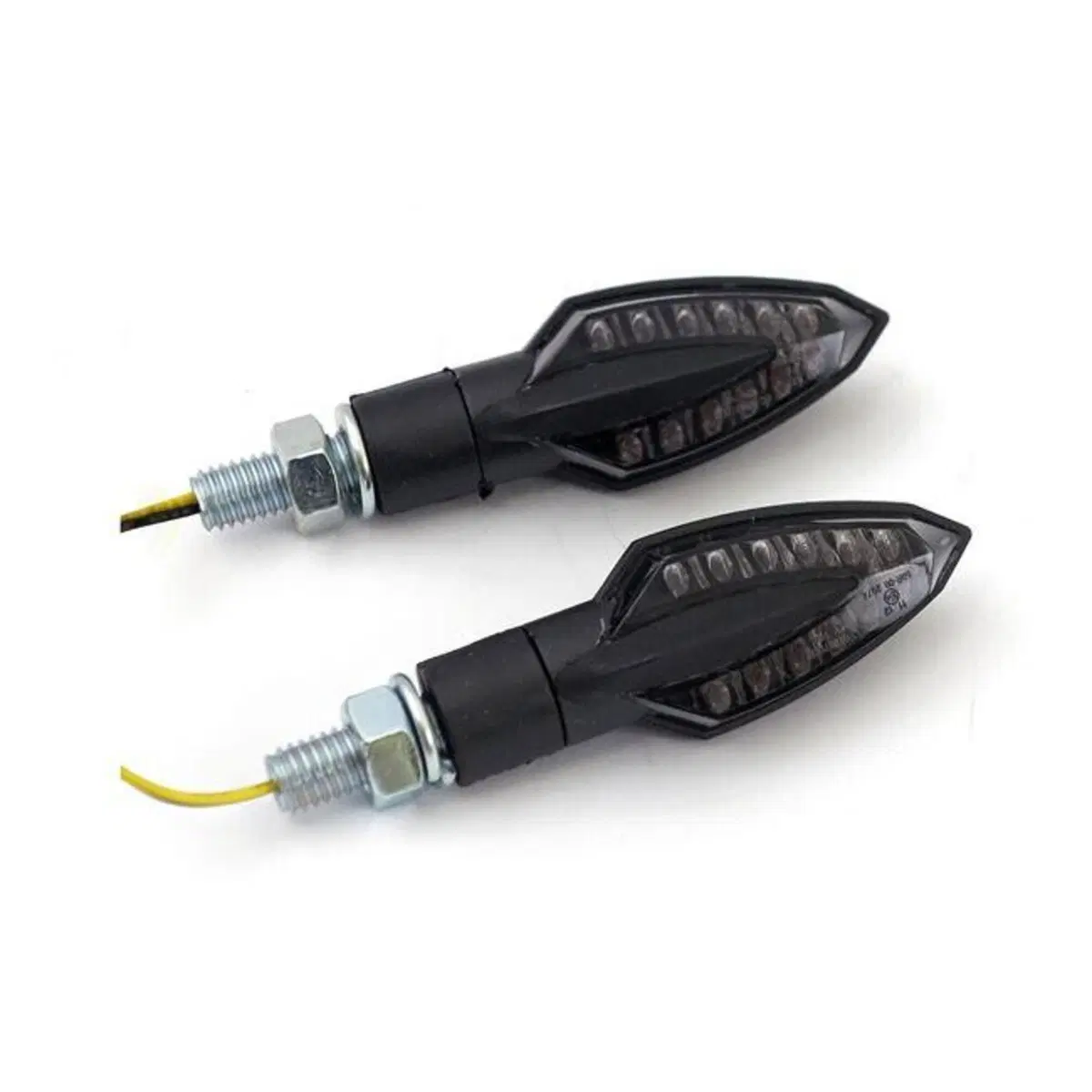 Frecce a led Vinci nere lenti fumè omologate Motor 