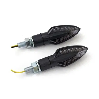 Frecce a led Vinci nere lenti fum&egrave; omologate Motor 