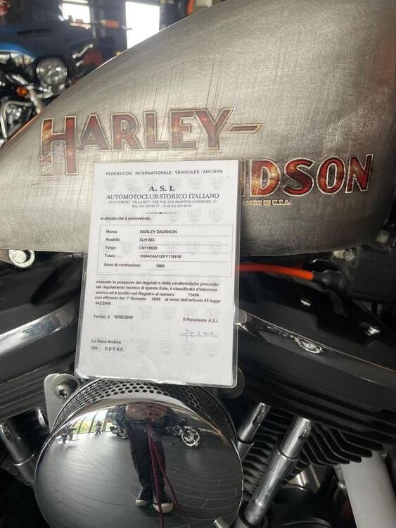 Harley-Davidson 883 Hugger (1992 - 93) - XLH