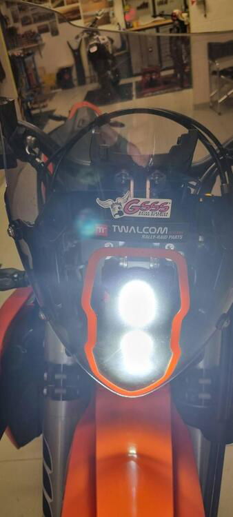 cupolino con portagps per KTM 690 TWALCOM (4)