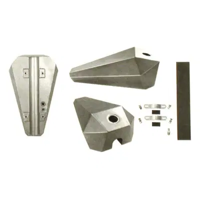 Serbatoio benzina Paughco Coffin Low Tunnel 2,5 ga