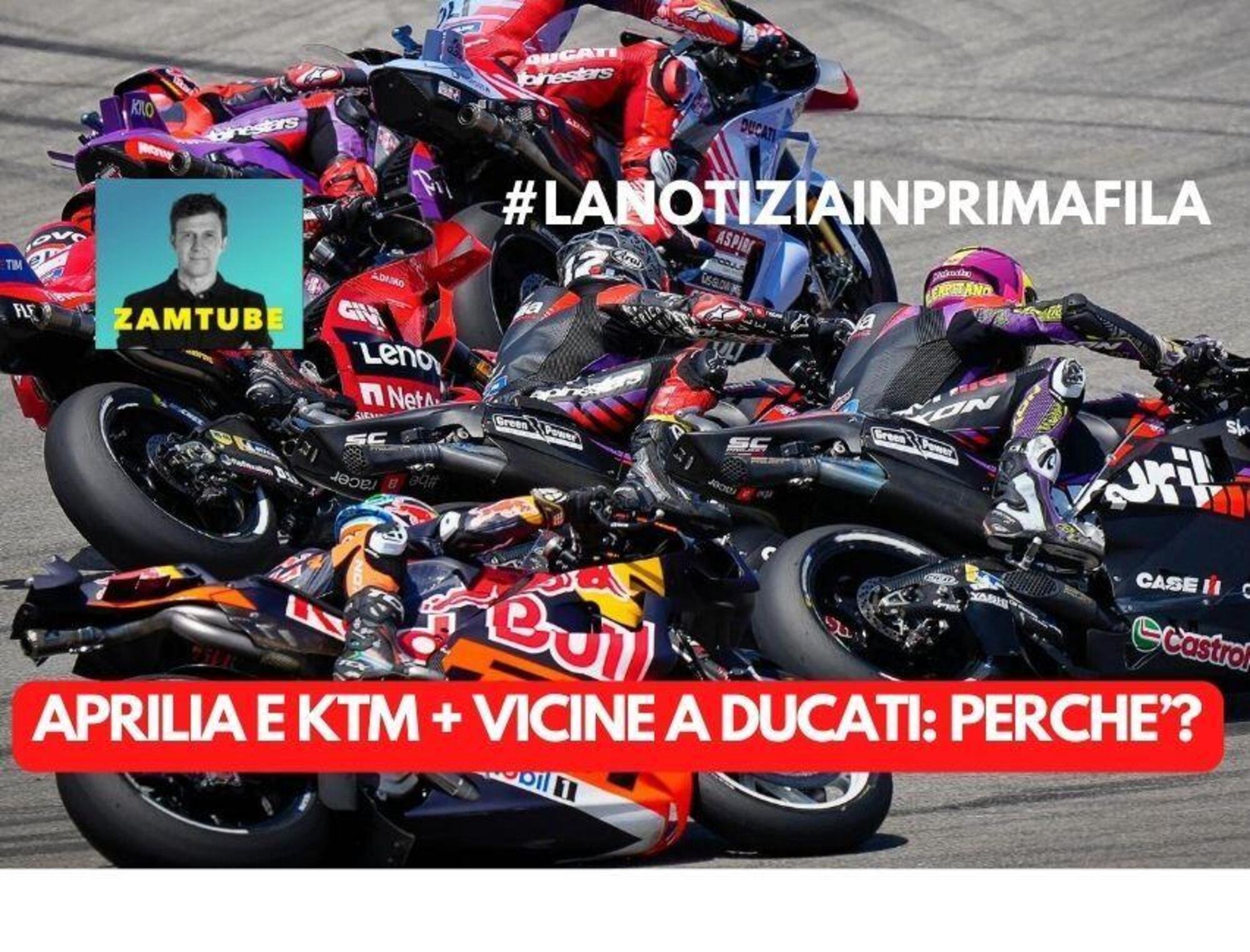 MotoGP 2024 #lanotiziainprimafila Aprilia e KTM pi&ugrave; vicine a Ducati per le concessioni? No [VIDEO]