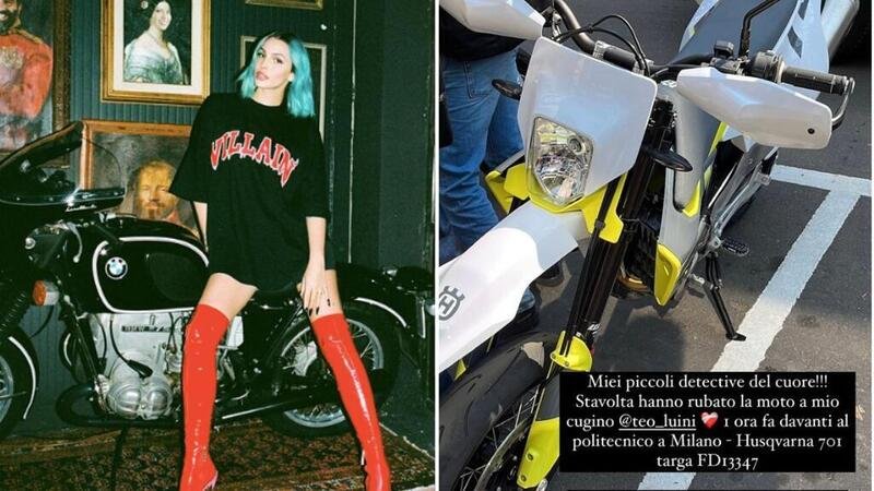 Milano, Rose Villain denuncia un altro furto di moto. Questa volta non promette bene