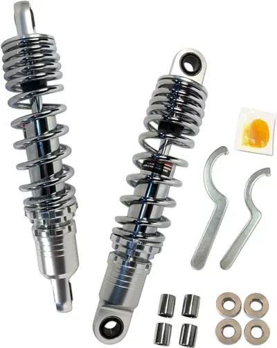 Ammortizzatori 11,5" cromati Drag Specialties Prem
