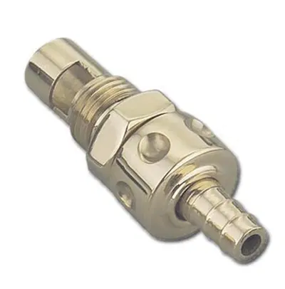 Rubinetto benzina Kustom Tech in ottone per carbur 