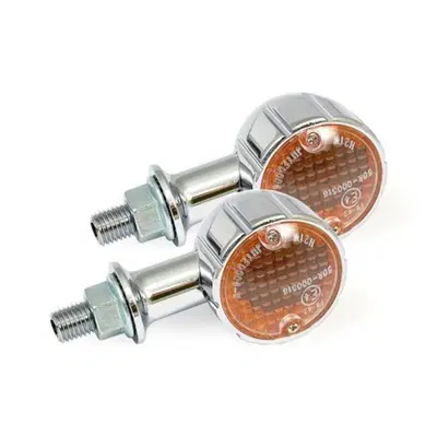 Frecce a led Arizona 20 cromate lente arancio omol 
