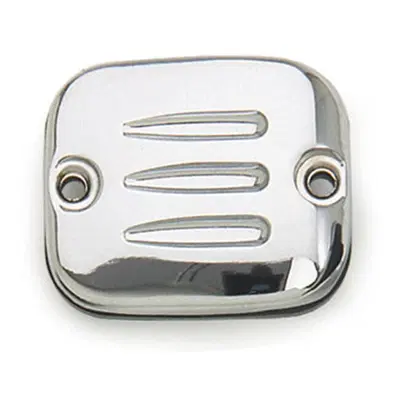 Coperchio pompa freno anteriore scanalato cromato 