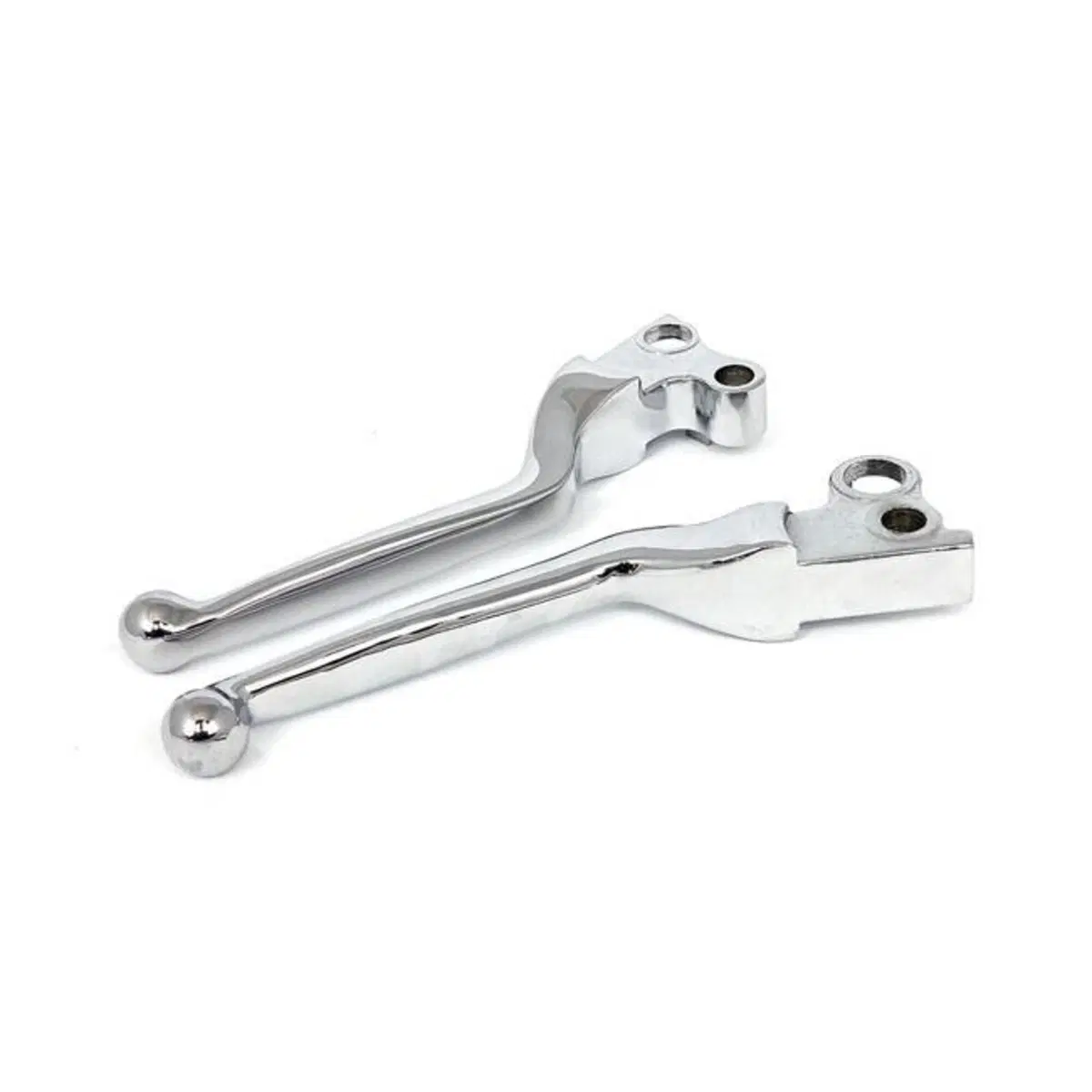 Leve freno e frizione cromate Custom sottili 12 mm 