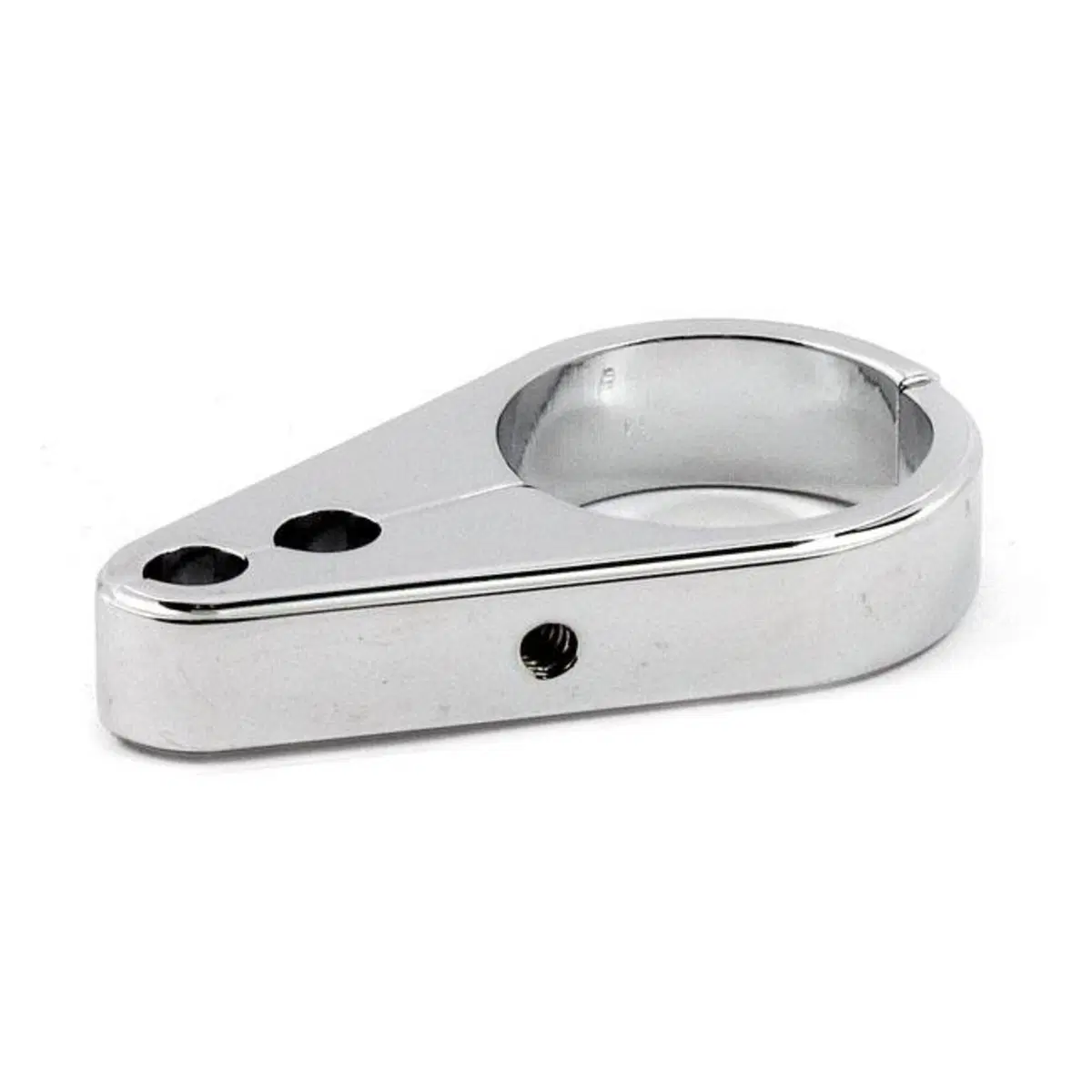 Fascetta cromata da 1-1/4" (32 mm) per 2 cavi acce 