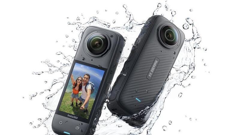 Nuova telecamera Insta360 X4: tante novit&agrave; per il motociclista! [GALLERY]