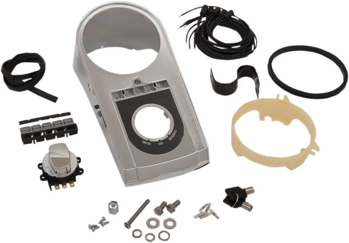 Kit completo cruscotto cromato per Softail dal 199 Drag Specialties