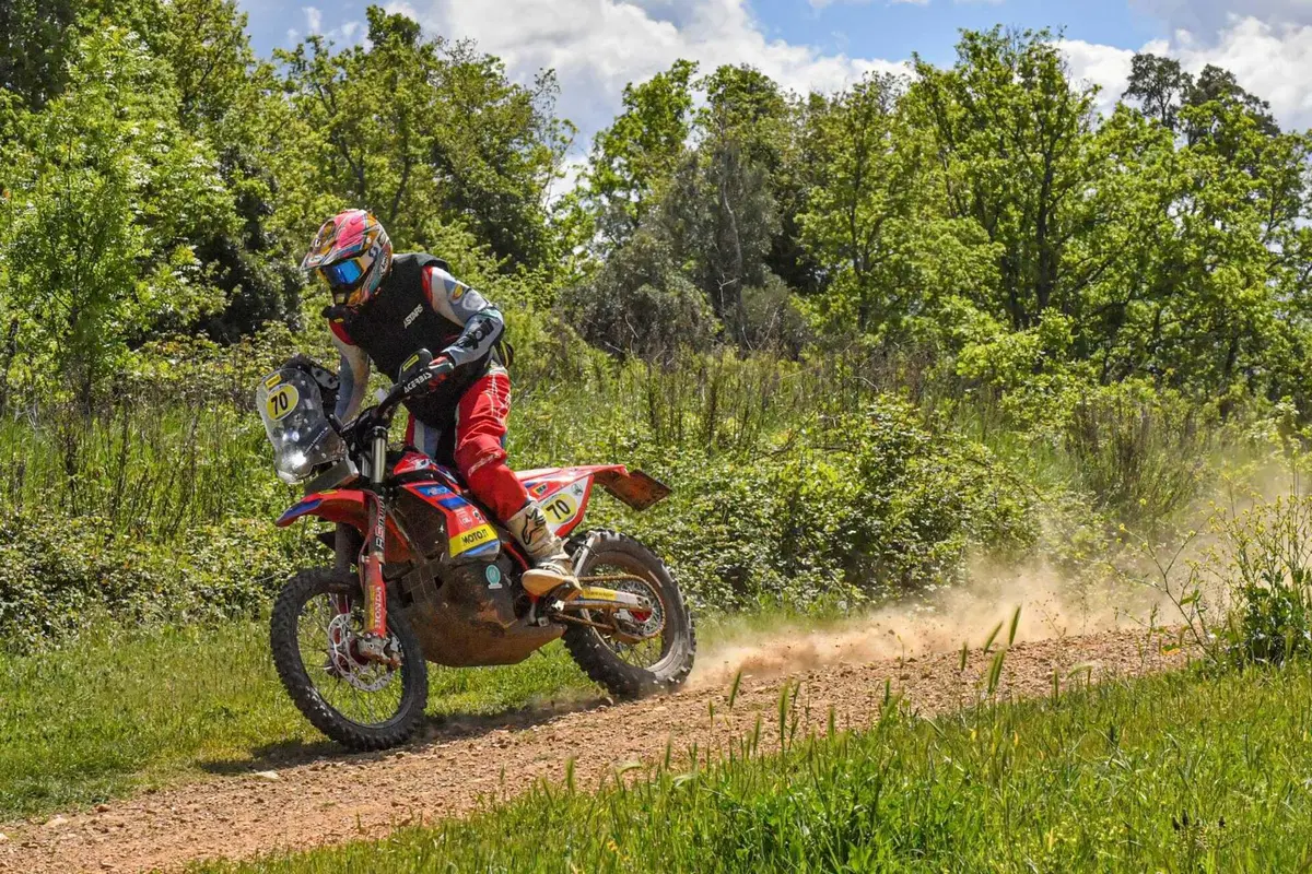 Italiano Motorally, Riotorto: con la Honda CRF 450 RALLY in un mare di fango! (7)