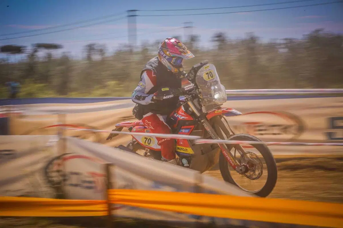 Italiano Motorally, Riotorto: con la Honda CRF 450 RALLY in un mare di fango! (8)