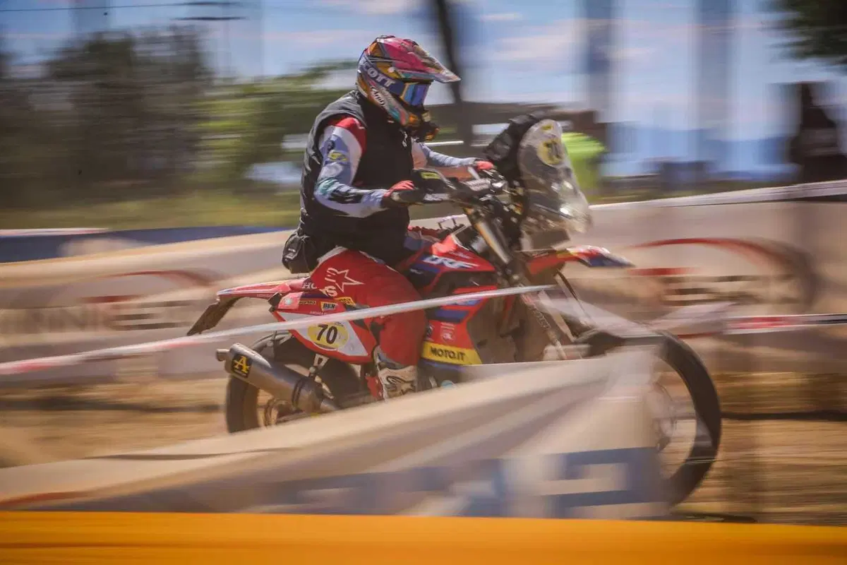 Italiano Motorally, Riotorto: con la Honda CRF 450 RALLY in un mare di fango!