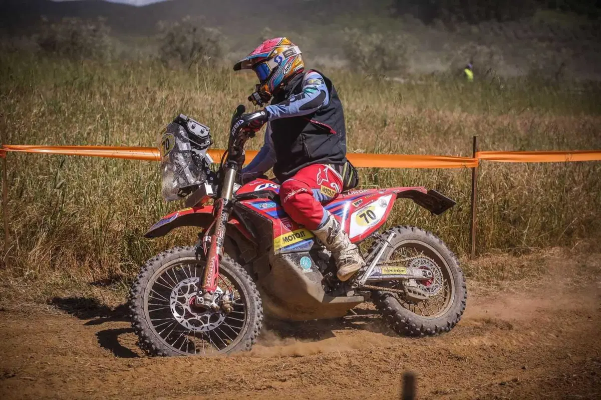 Italiano Motorally, Riotorto: con la Honda CRF 450 RALLY in un mare di fango! (3)