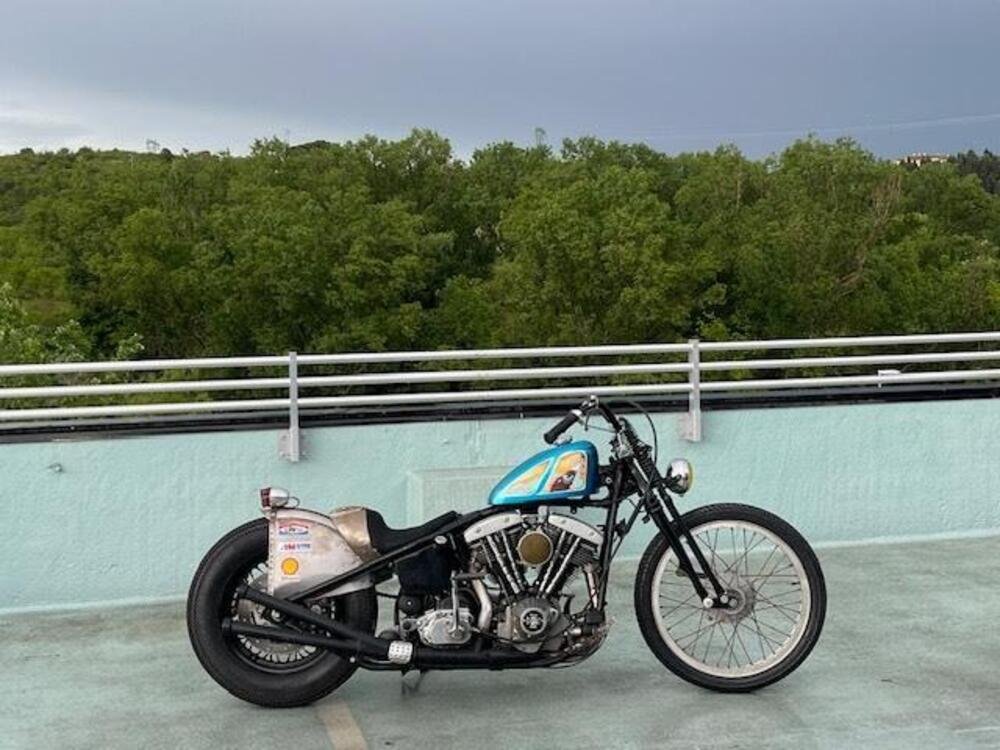 Harley-Davidson Shovelhead chopper rigido (3)