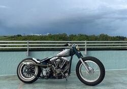 Harley-Davidson chopper shovelhead d'epoca
