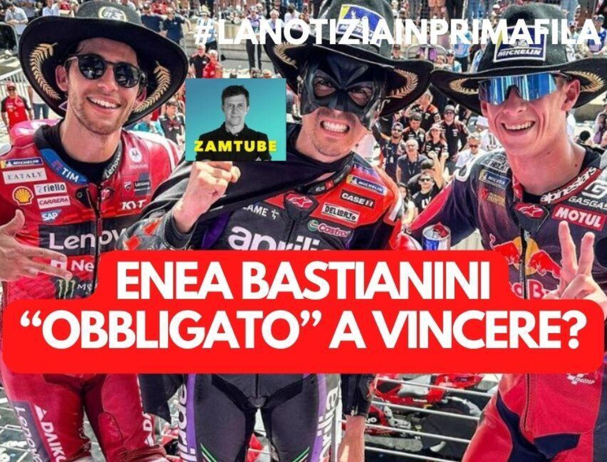 MotoGP 2024 #lanotiziainprimafila Bastianini &egrave; &quot;obbligato&quot; a vincere? [VIDEO]