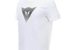 T-Shirt Dainese Logo Bianco Nero