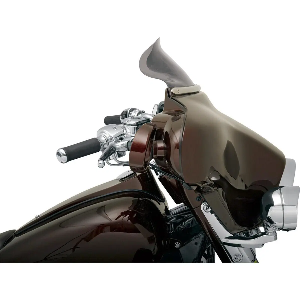 Parabrezza Klock Werks Flare fumè scuro alto 16 cm