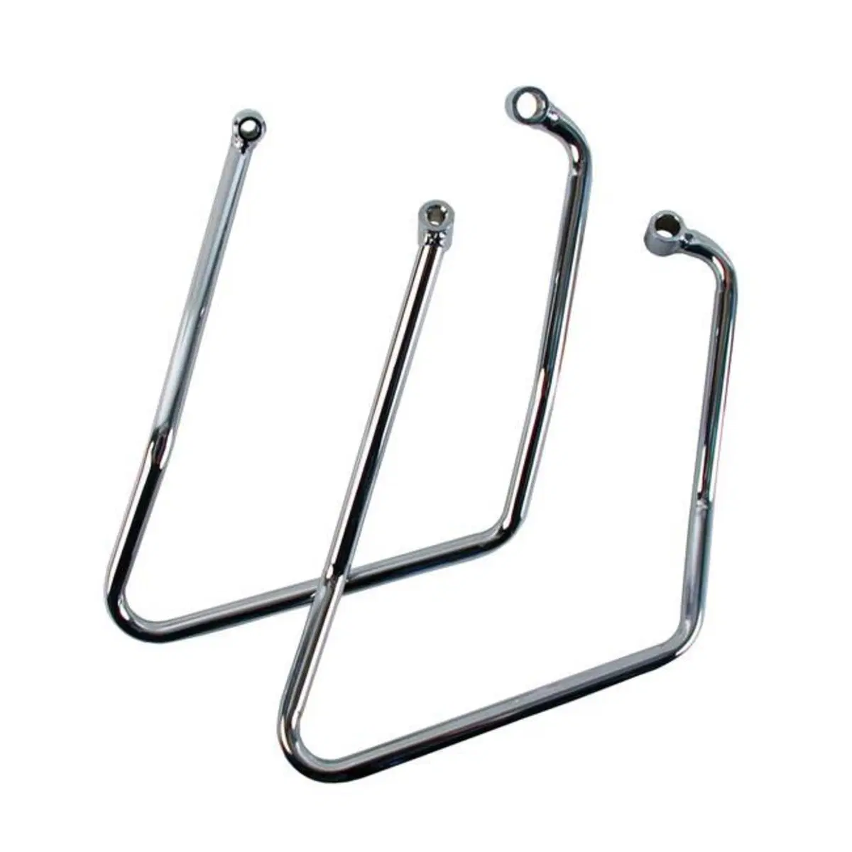 Supporti borse cromati per Sportster dal 2000 al 2 